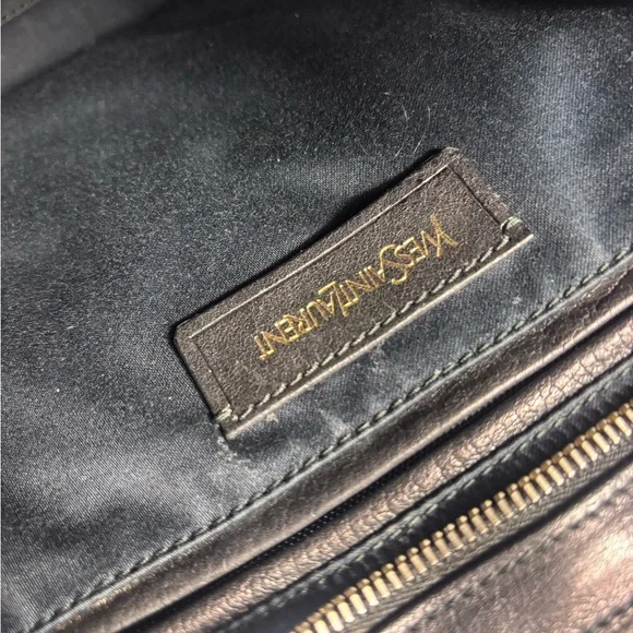 YSL Cabas Cream Exotic 2 Way Tote - Picture 10 of 16